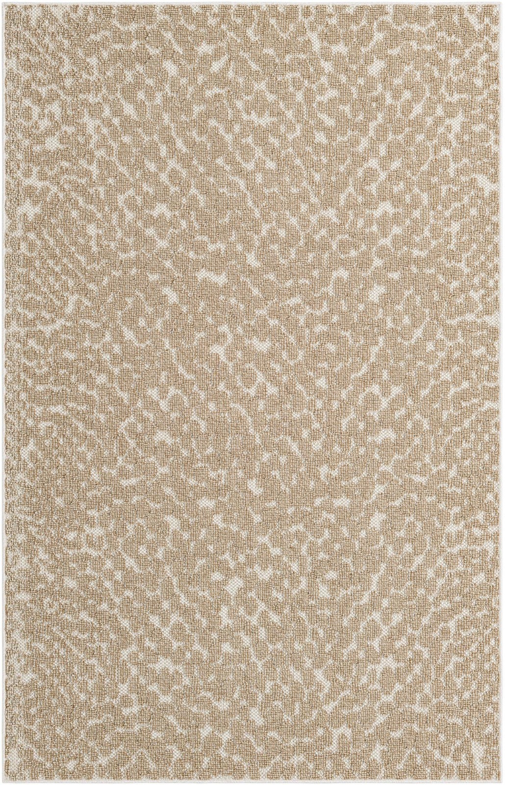 5' 3 x 8' Dillard · Animal print Outdoor Rug, beige