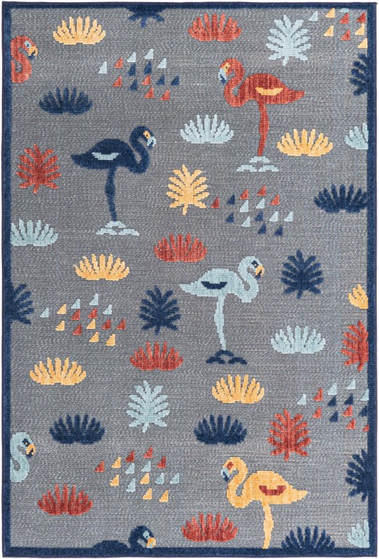 5' x 7' 7 Easton · Border Outdoor Rug