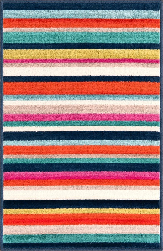2' x 3' Vernal · Striped rug, multi