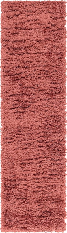 2' 7 x 10' Olympia · Solid shag rug, vintage rose