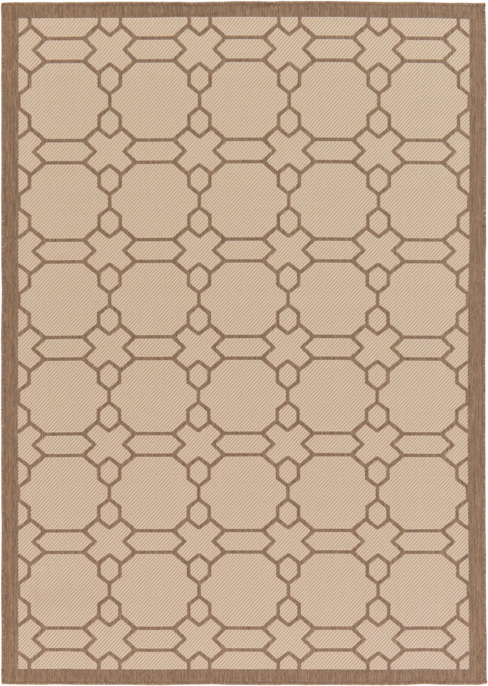7' x 10' Fanshawe · Border Outdoor Rug