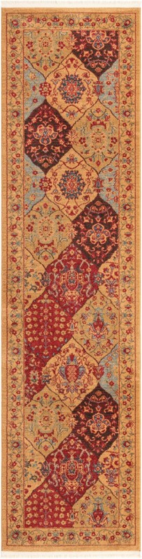 2' 7 x 10' Gladstone · Border rug