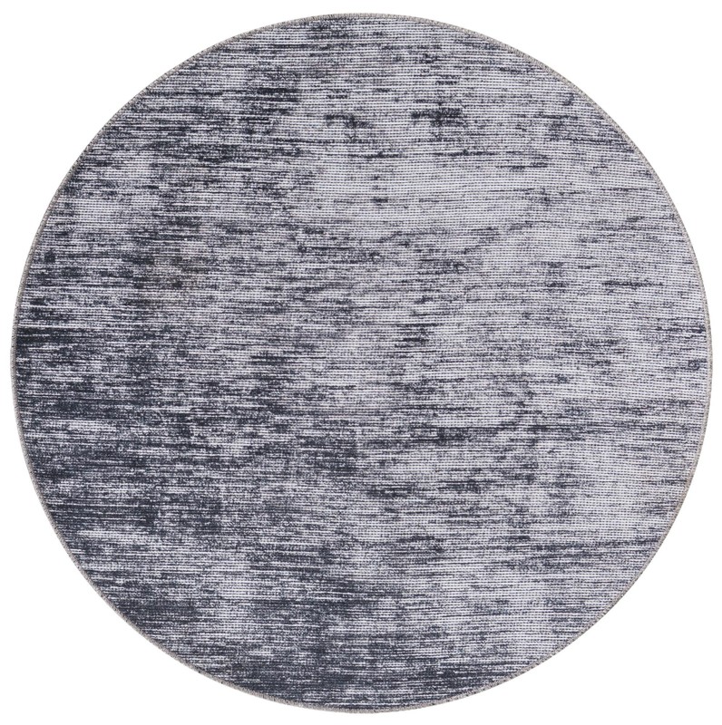 3' 6 x 3' 6 Prewitt · Gradient lines rug, gray and ivory