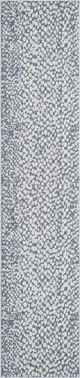 2' 7 x 12' Dillard · Animal print Outdoor Rug, navy blue