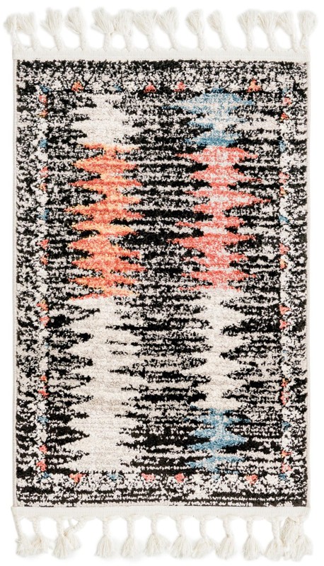 2' x 3' Sweeney · Border rug, multi