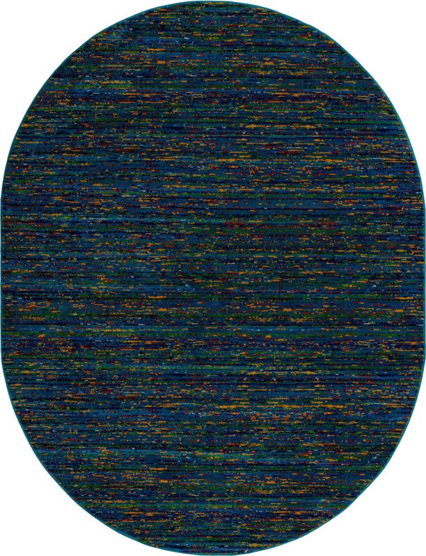 Thackeray · Lines rug, navy
