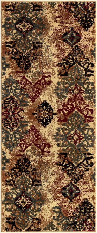 2' x 5' Needham · Abstract rug, beige