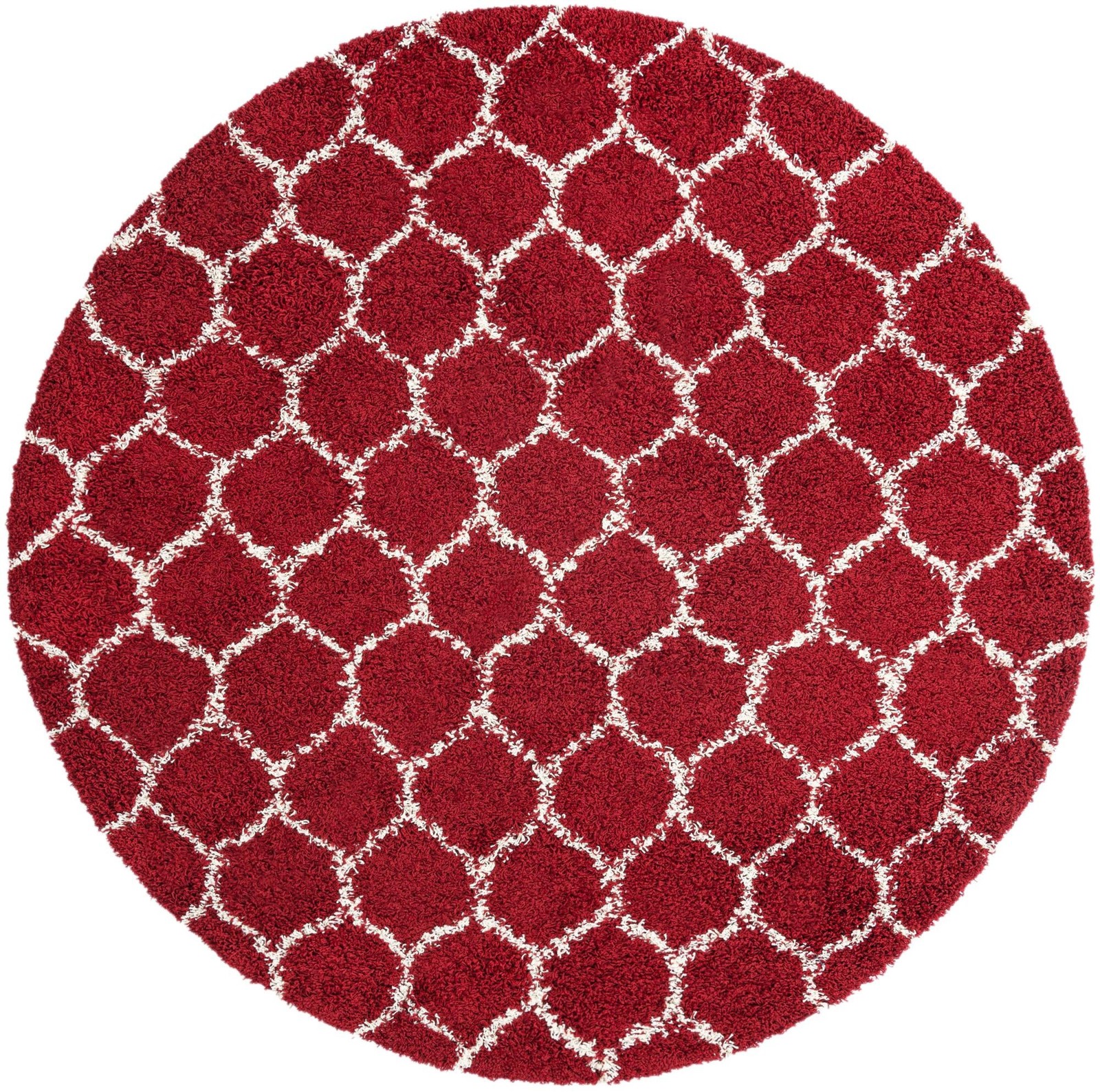7' 10 x 7' 10 Barnett · Lattice Shag Rug