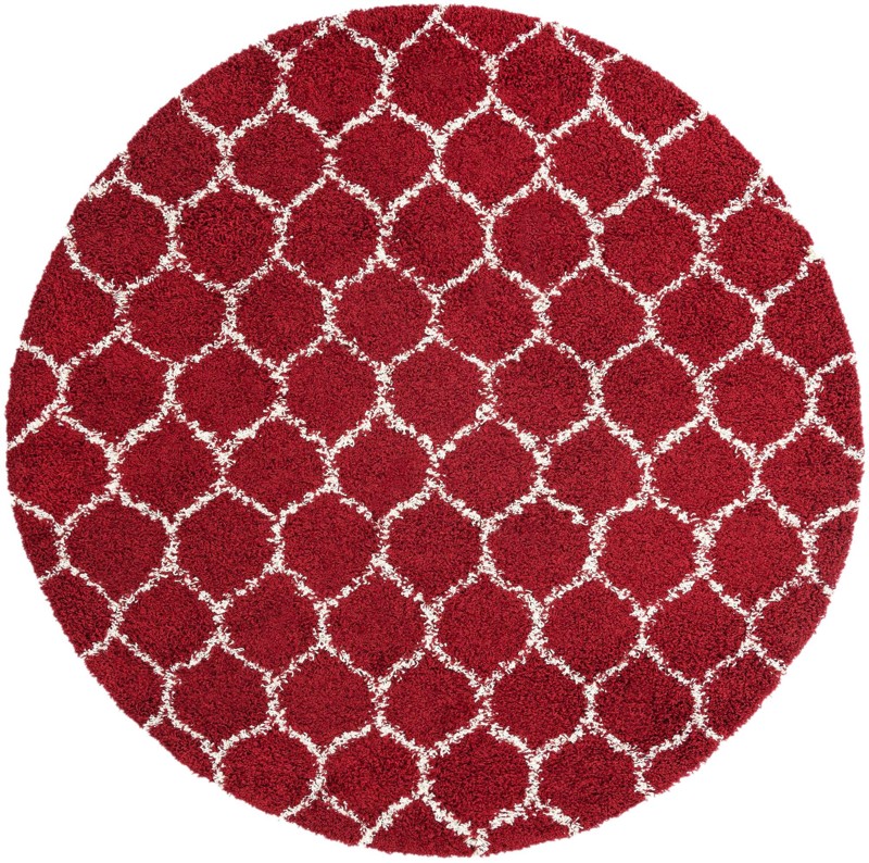 7' 10 x 7' 10 Barnett · Lattice Shag Rug