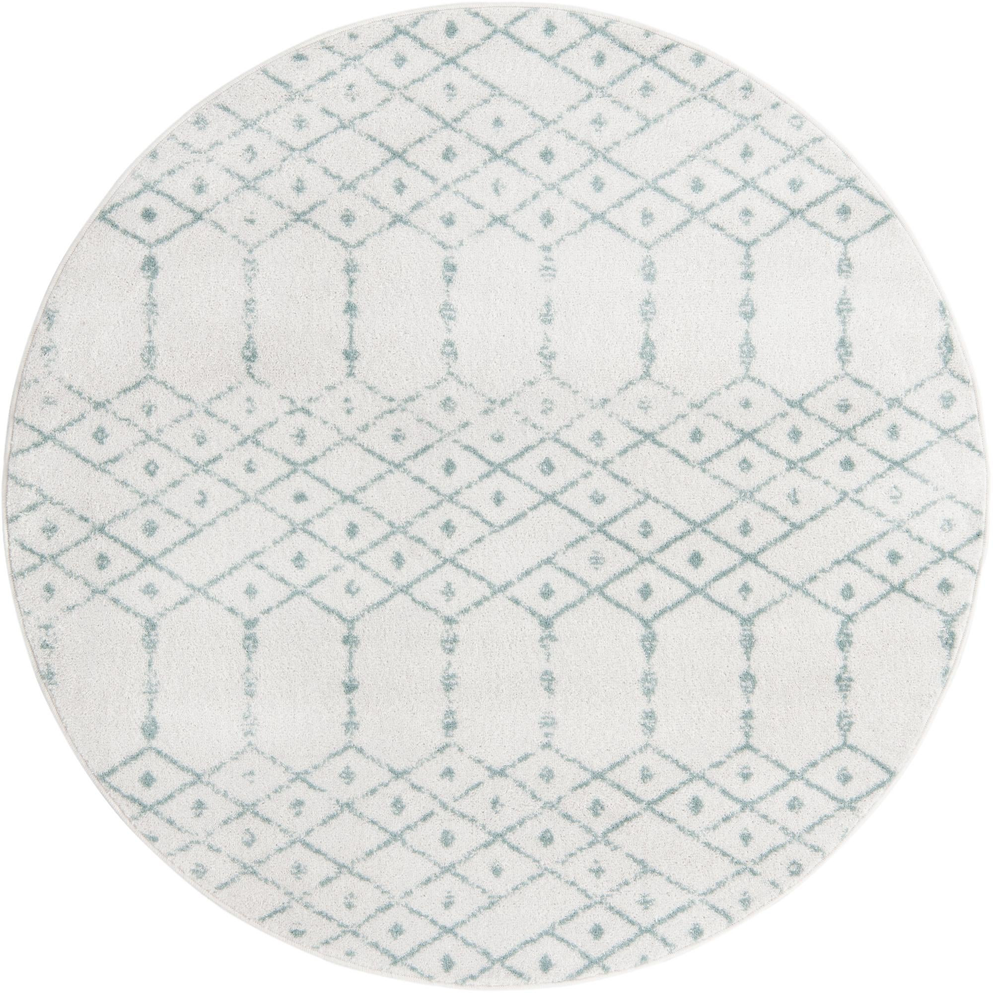 5' 3 x 5' 3 Newcomb · Diamond rug