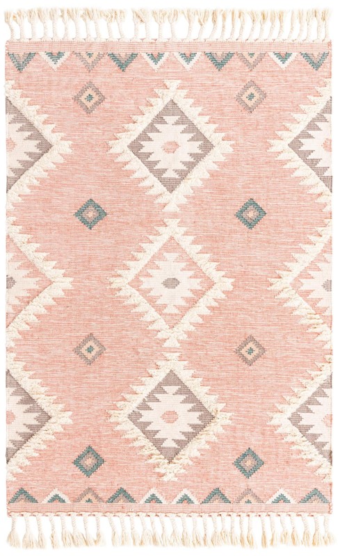 6' 1 x 9' Amaranth · Diamond Wool Rug, baby