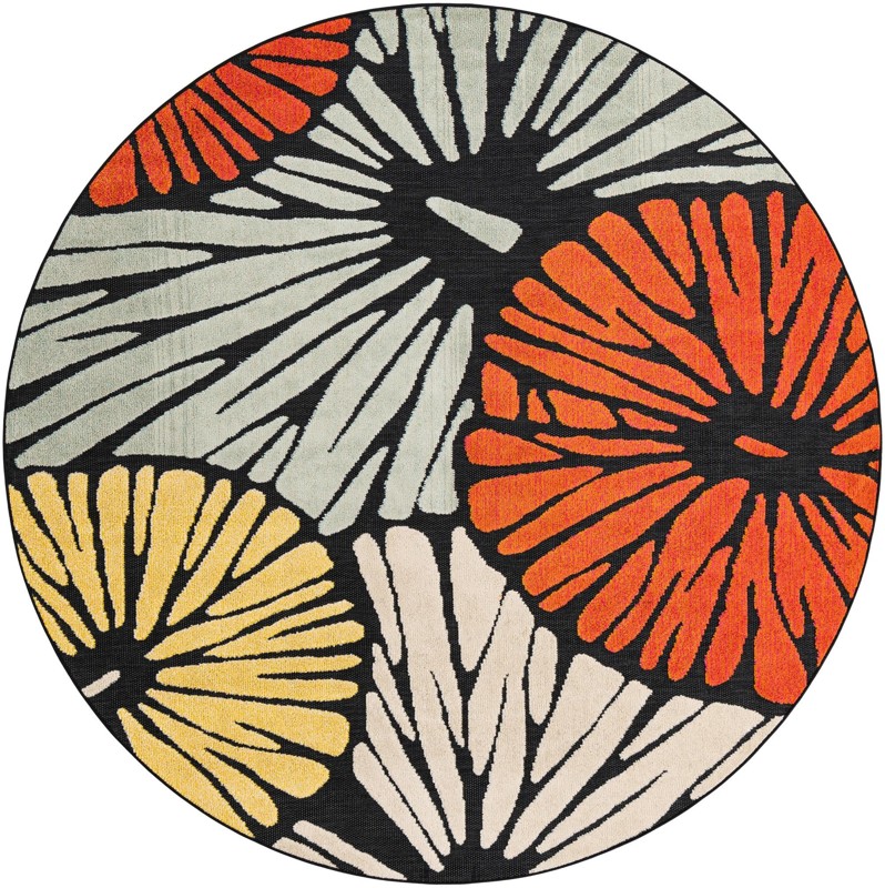 Bostwick · Floral / botanical Outdoor Rug, multi
