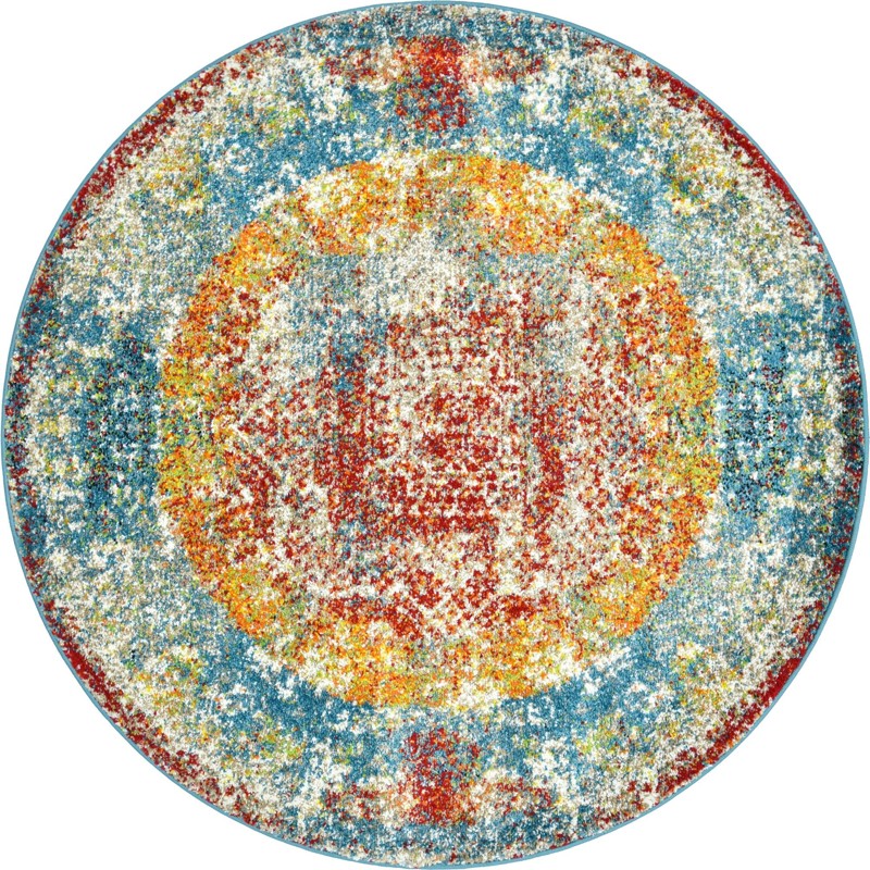 4' x 4' Waco · Abstract rug