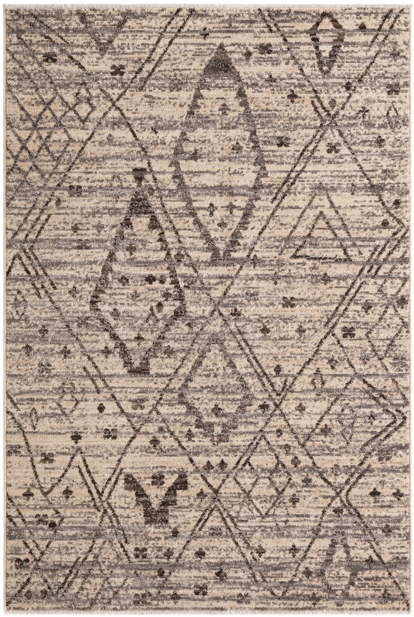 5' x 7' 7 Ashford · Diamond rug, ivory