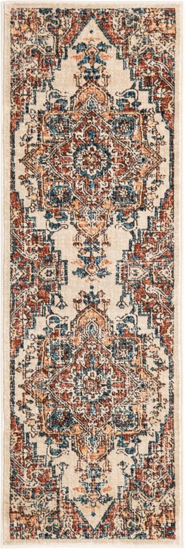 2' x 6' 1 Fanshawe · Border rug