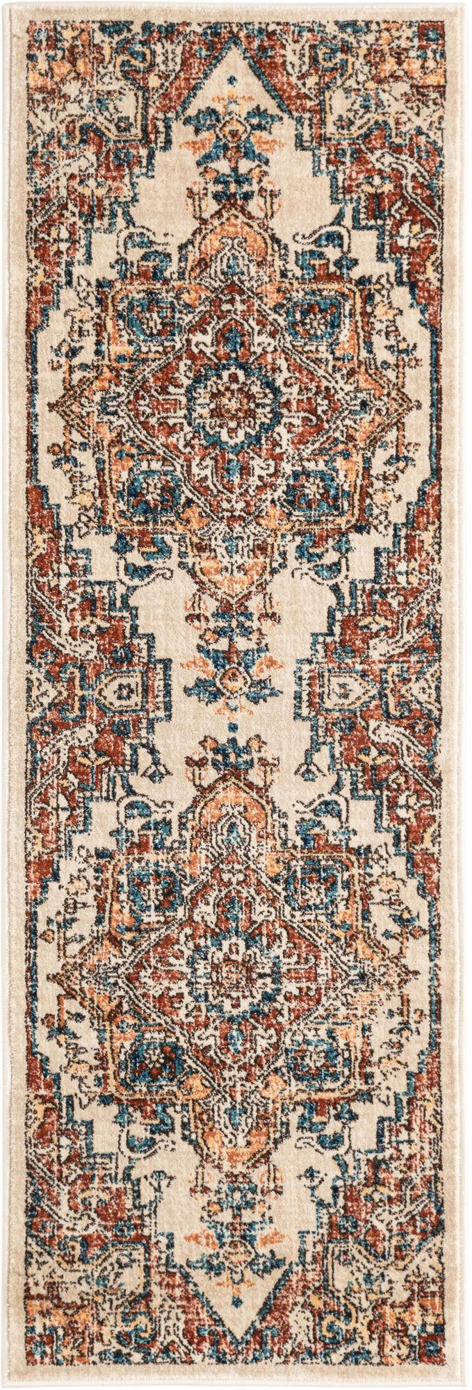 2' x 6' 1 Fanshawe · Border rug
