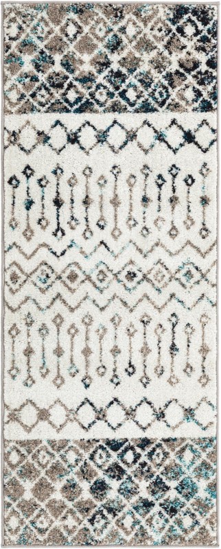 2' x 5' 3 Vernon · Border rug