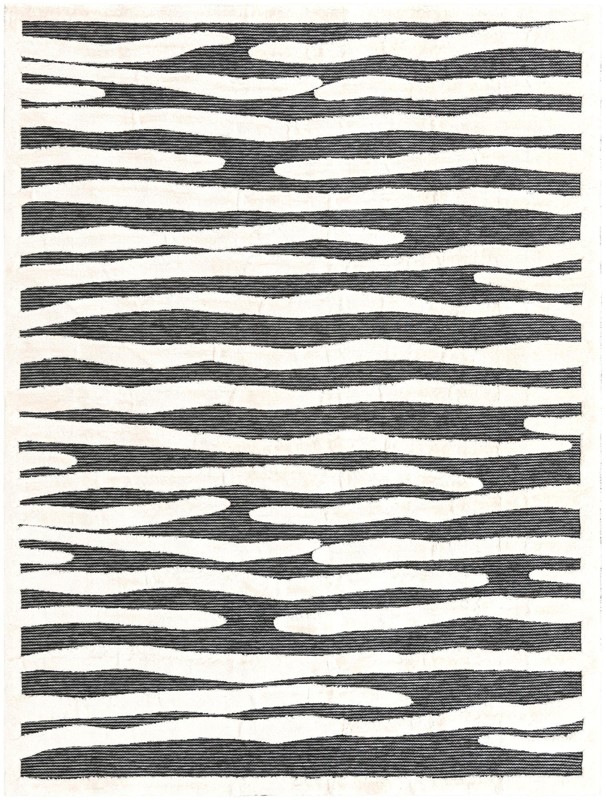 Villiers · Abstract rug, gray