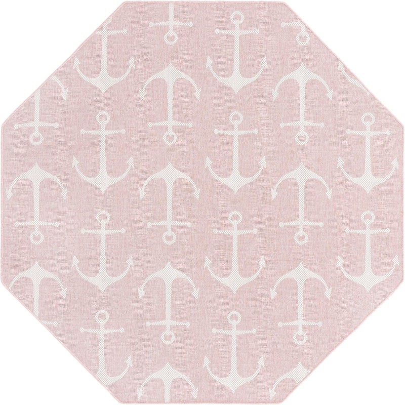 Millbrook · Pictoral Outdoor Rug, pink