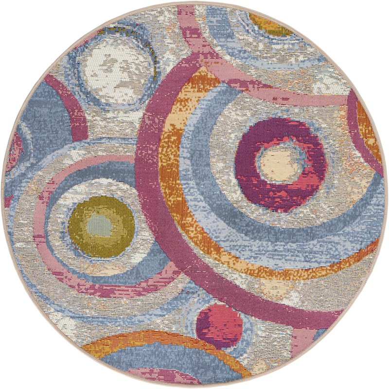 3' x 3' Lomax · Abstract Outdoor Rug
