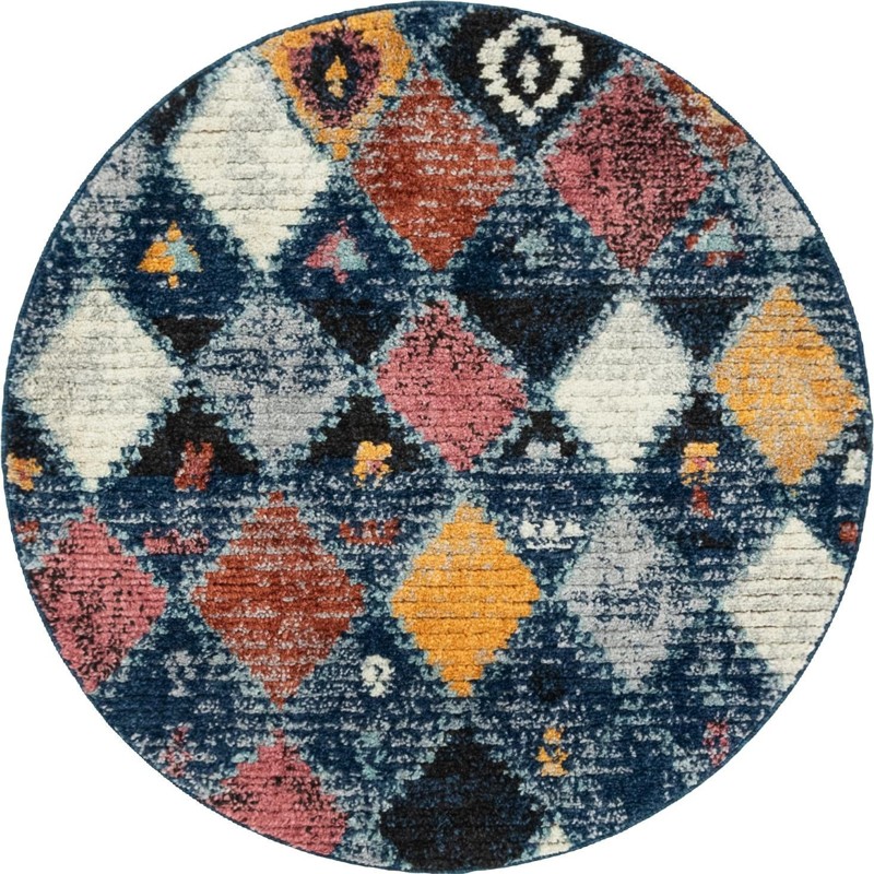 Concord · Diamond rug, blue