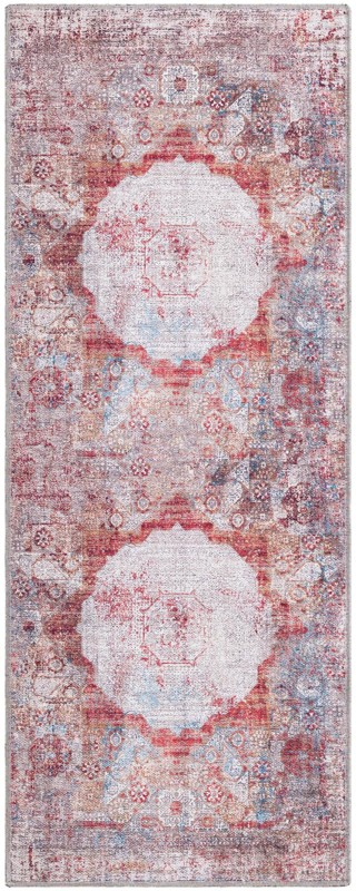Fallowfield · Medallion Washable Rug, multi
