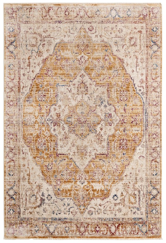 Denver · Border rug, yellow