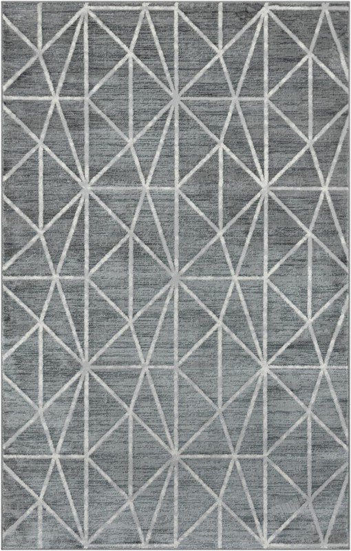 Gilman · Geometric rug, grey