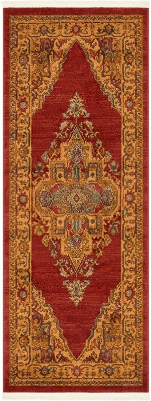 2' 7 x 7' Lathrop · Border rug