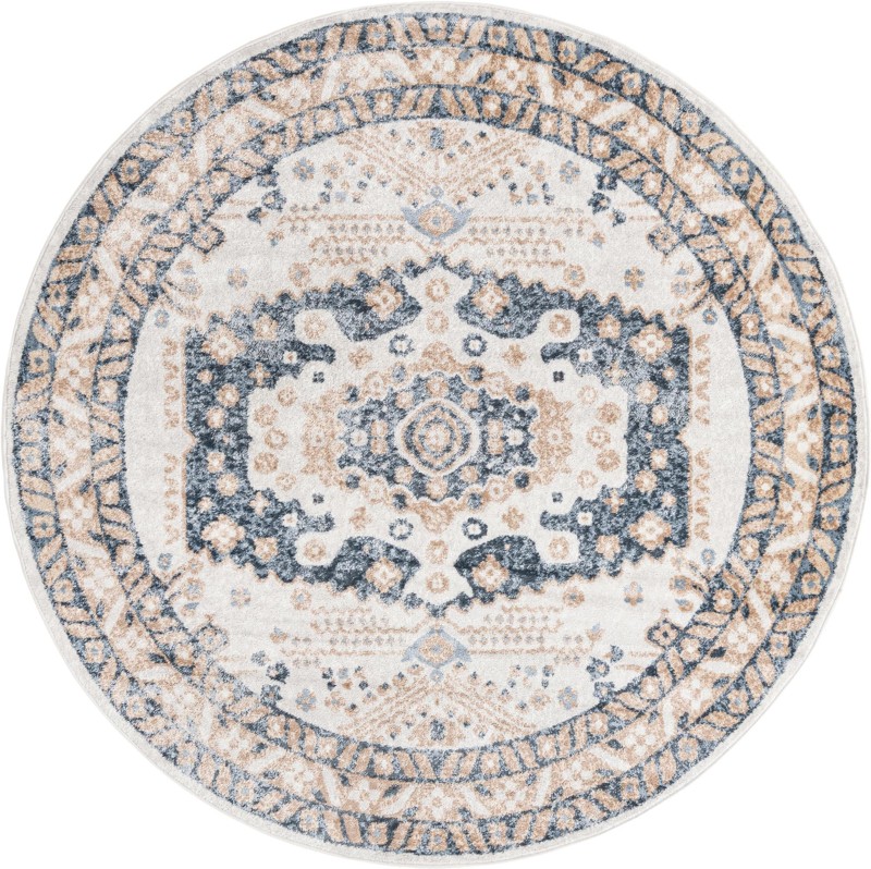 Swallow · Border rug, cream