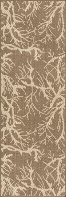 2' x 6' Fanshawe · Floral / botanical Outdoor Rug