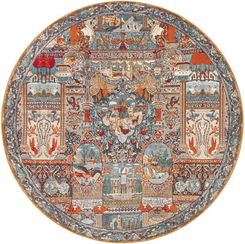 7' 10 x 7' 10 Lomax · Abstract Outdoor Rug