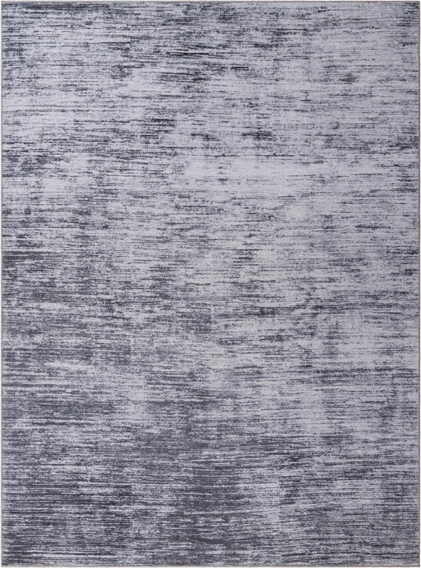 9' x 12' Prewitt · Gradient lines rug, gray and ivory