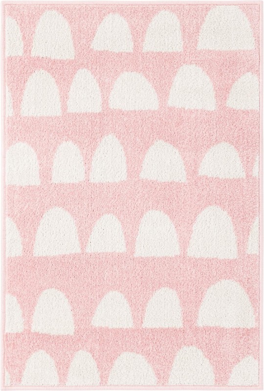Halloran · Geometric rug, pink