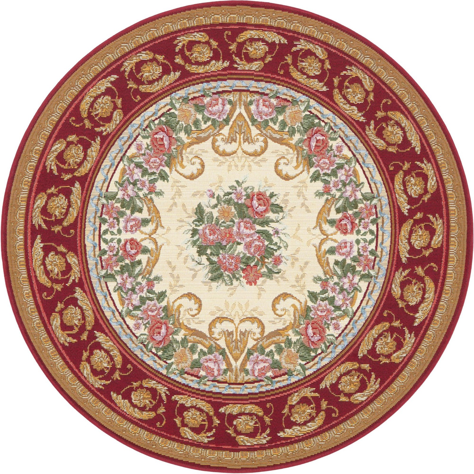 4' x 4' Lomax · Border Outdoor Rug