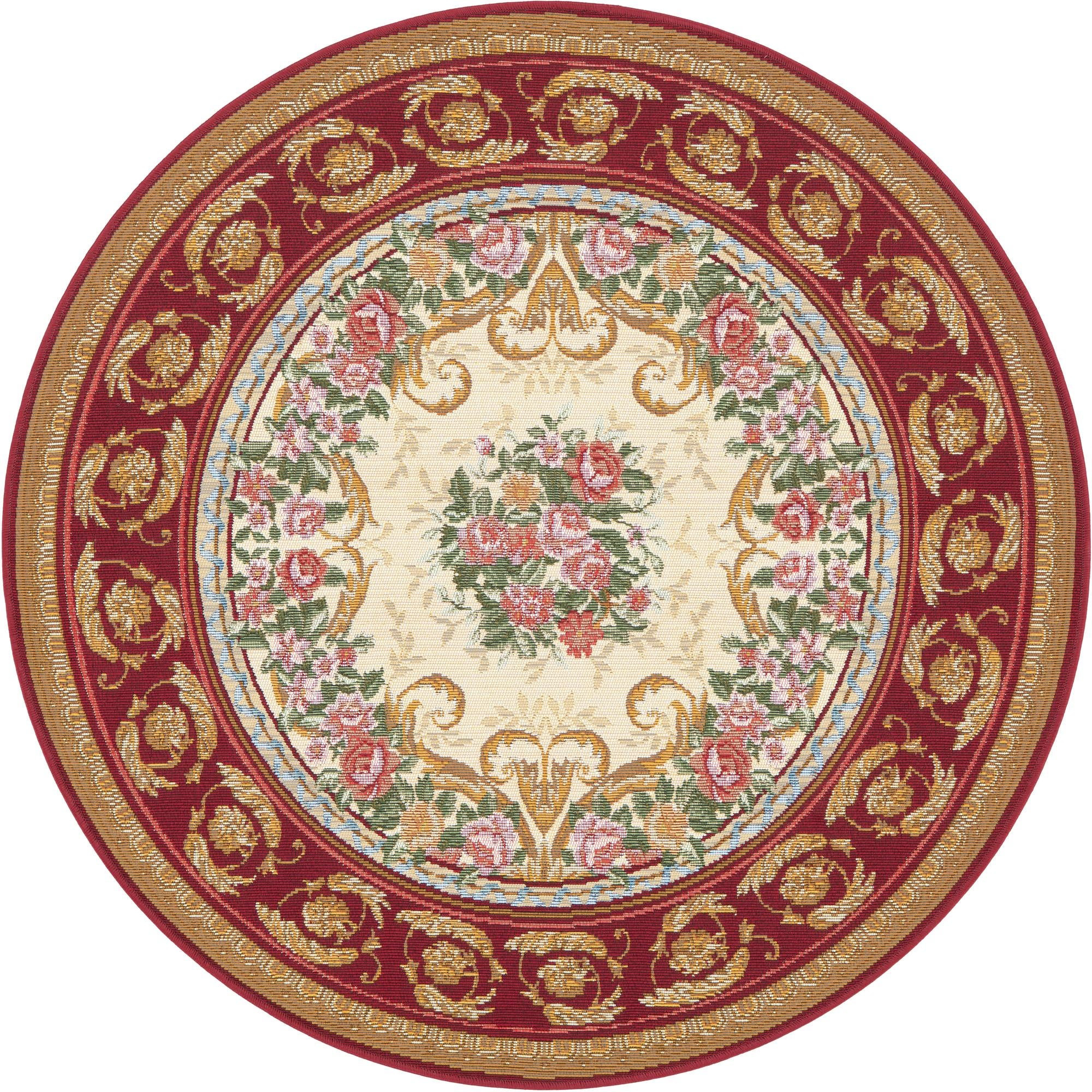 4' x 4' Lomax · Border Outdoor Rug