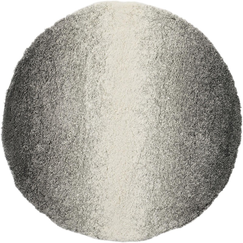 Dwyer · Gradient Shag Rug, charcoal, gray and cream