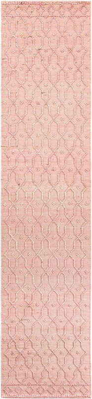 2' 7 x 12' Ringwood · Border rug, pink