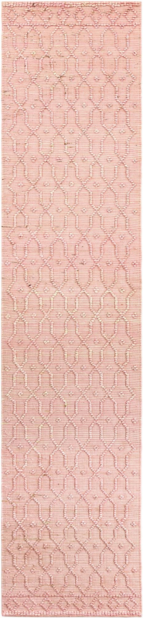 2' 7 x 12' Ringwood · Border rug, pink
