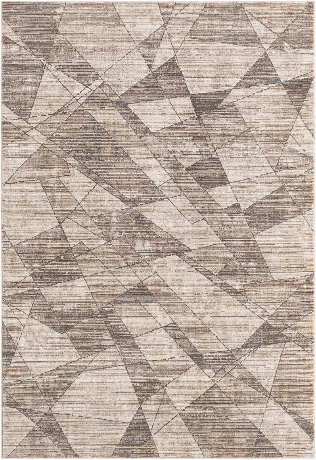 4' x 6' Arnett · Abstract rug, navajo beige