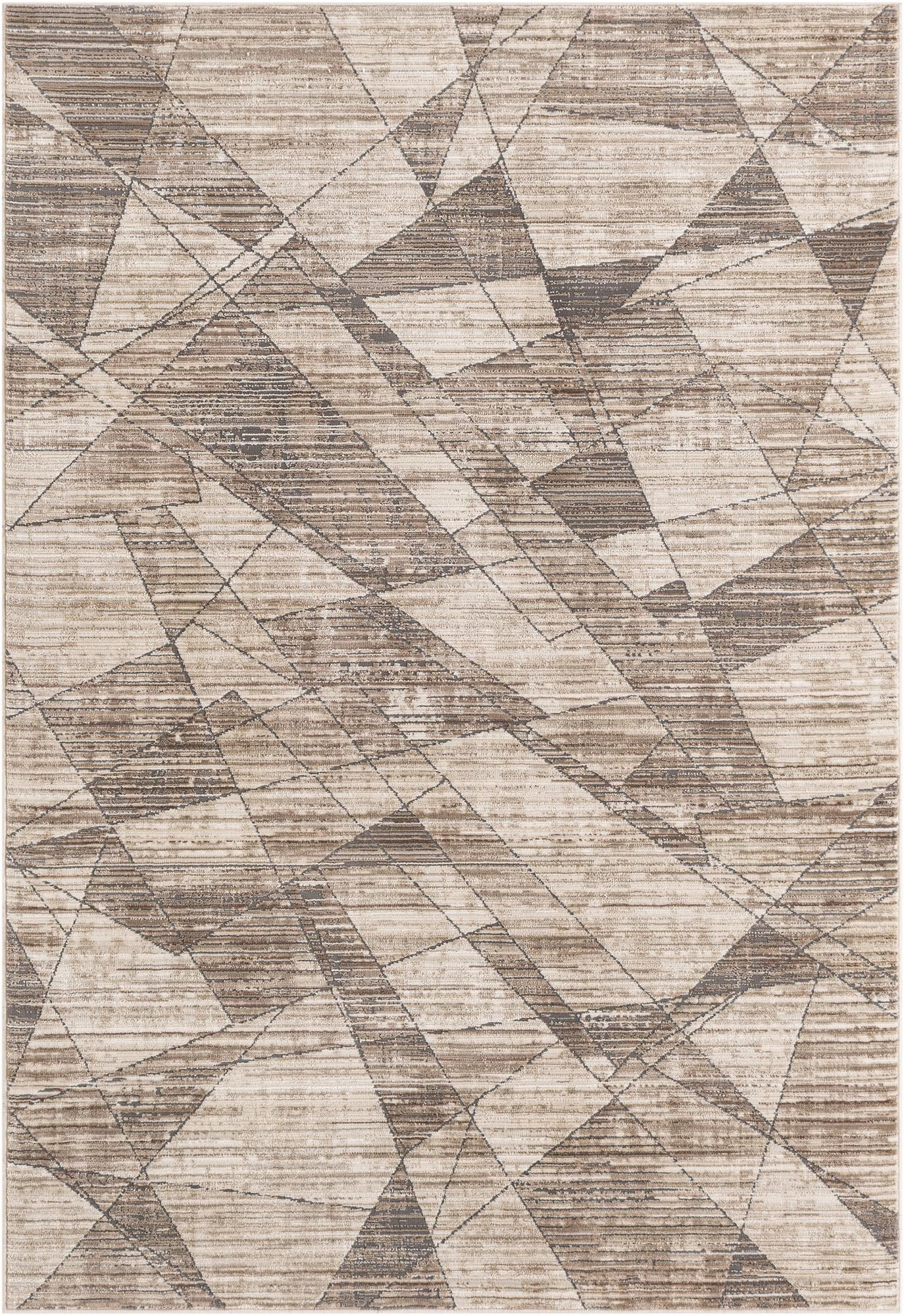 4' x 6' Arnett · Abstract rug, navajo beige