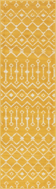 Dudley · Chevron rug, yellow