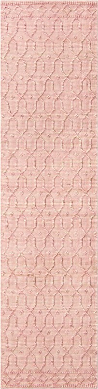 2' 7 x 9' 10 Ringwood · Border rug, pink