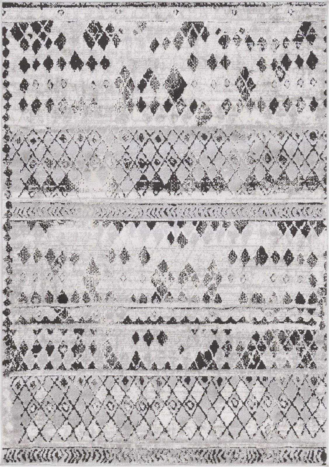 4' x 6' Collier · Diamond rug