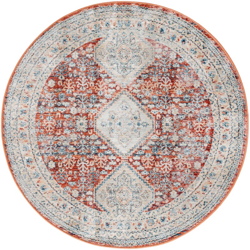 Greenbriar · Border rug, red