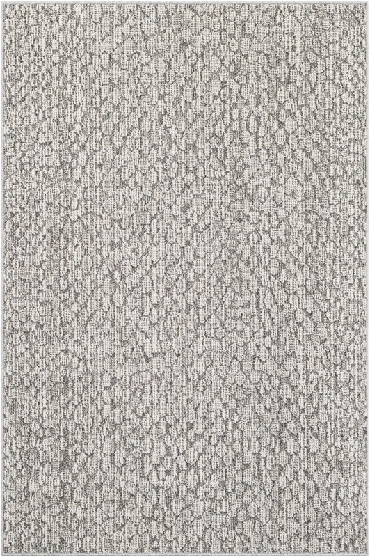 4' 1 x 6' 1 Dillard · Animal print Outdoor Rug, light gray