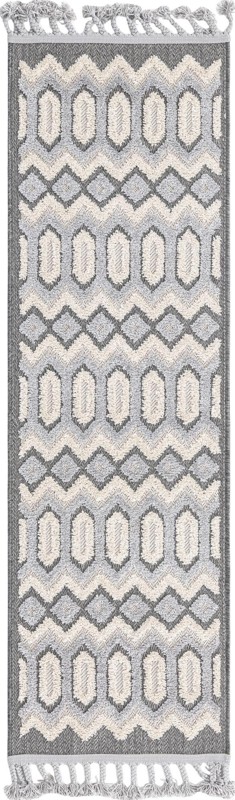 Roddy · Chevron rug, charcoal