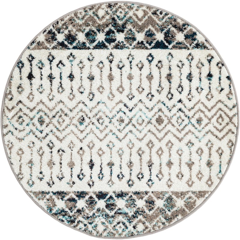 3' x 3' Vernon · Border rug