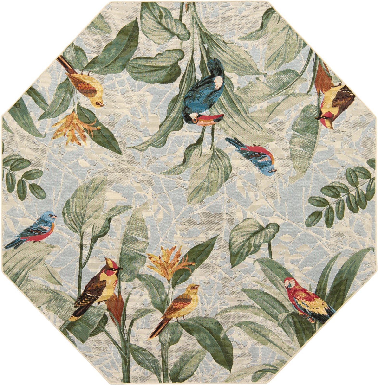 7' 10 x 7' 10 Lomax · Abstract Outdoor Rug