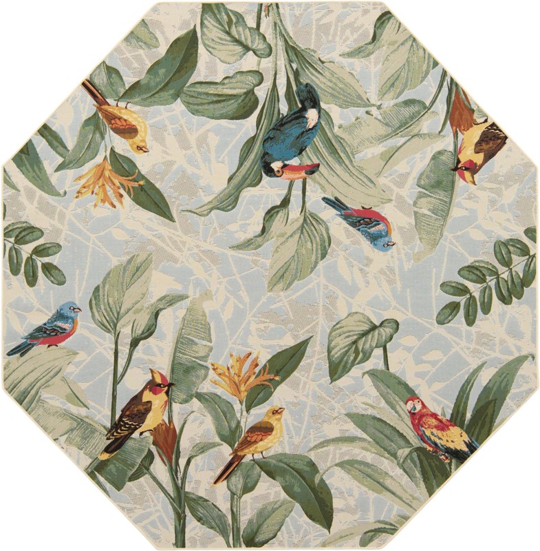 7' 10 x 7' 10 Lomax · Abstract Outdoor Rug